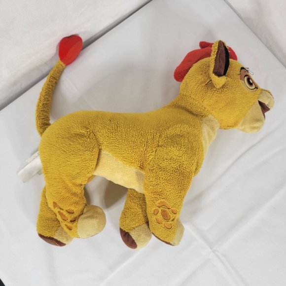 The Lion King Guard KION Disney Store Authentic Plush Stuffed Animal Toy 14" - Picture 3 of 11